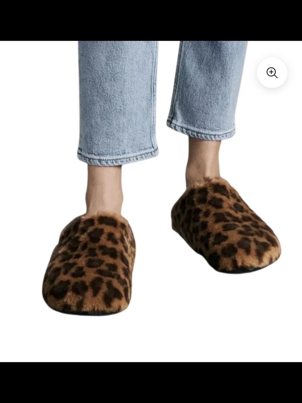 Rag & Bone Leopard-Print Faux Fur Slip-On Slippers - Brown/Black